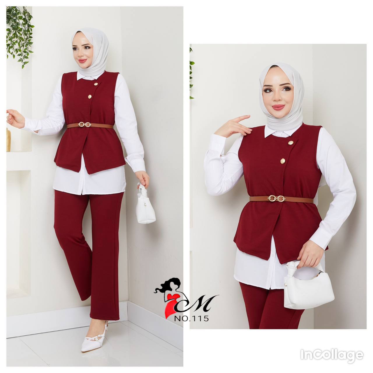 3- delad set